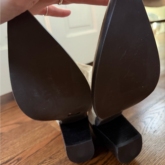 NWOT JEFFERY CAMPBELL Jolena Suede Ankle Boot in Camel Brown - Picture 4 of 4